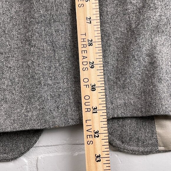 John‎ Alexander Blazer Men 42 Gray Silver Shield Wool Hartmarx Jacket USA VTG - Picture 14 of 16